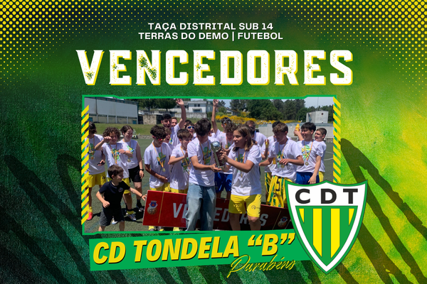CD Tondela “B” conquista Taça Distrital Sub-14 – Terras do Demo